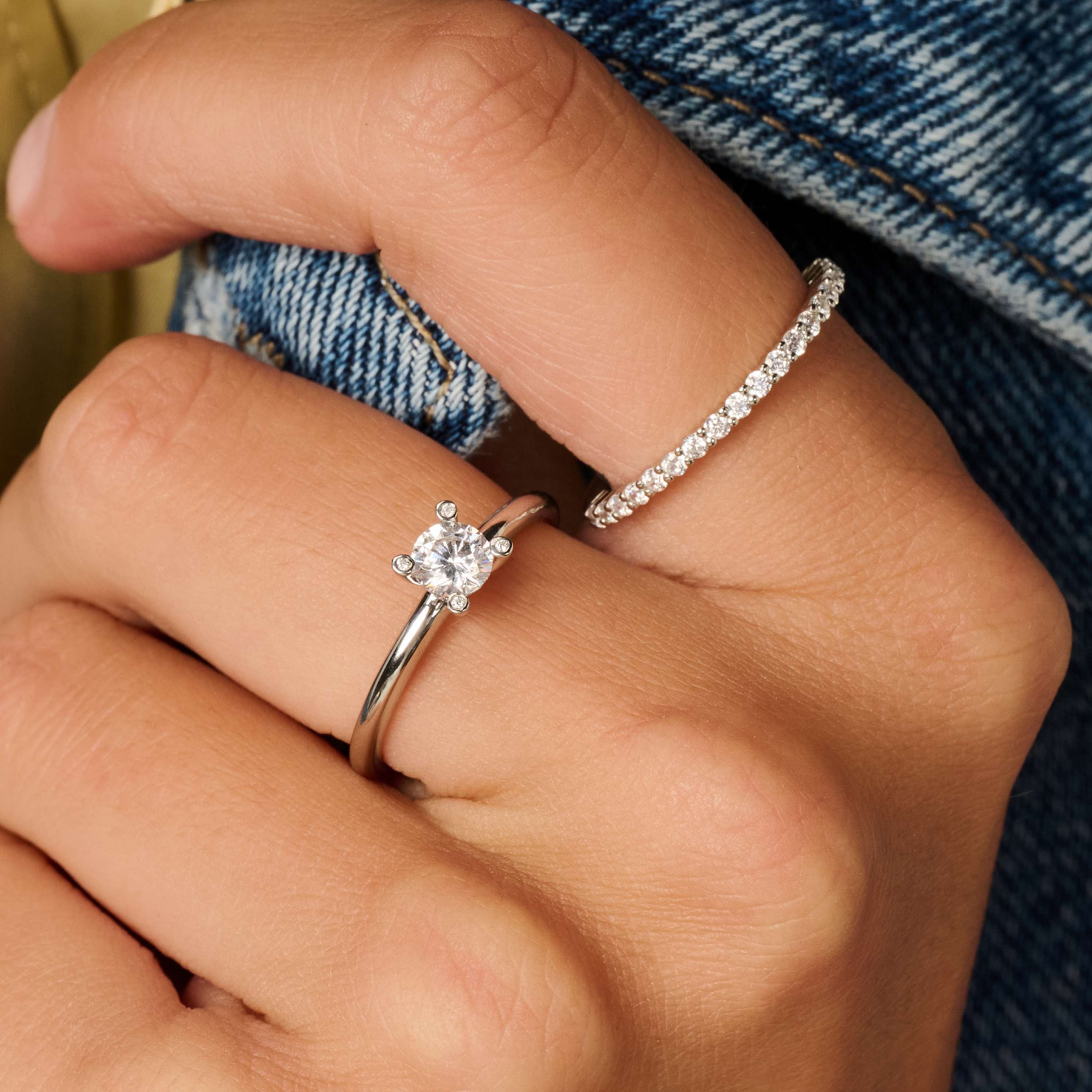 Classic Zirkonia Ring 5mm - Image 7