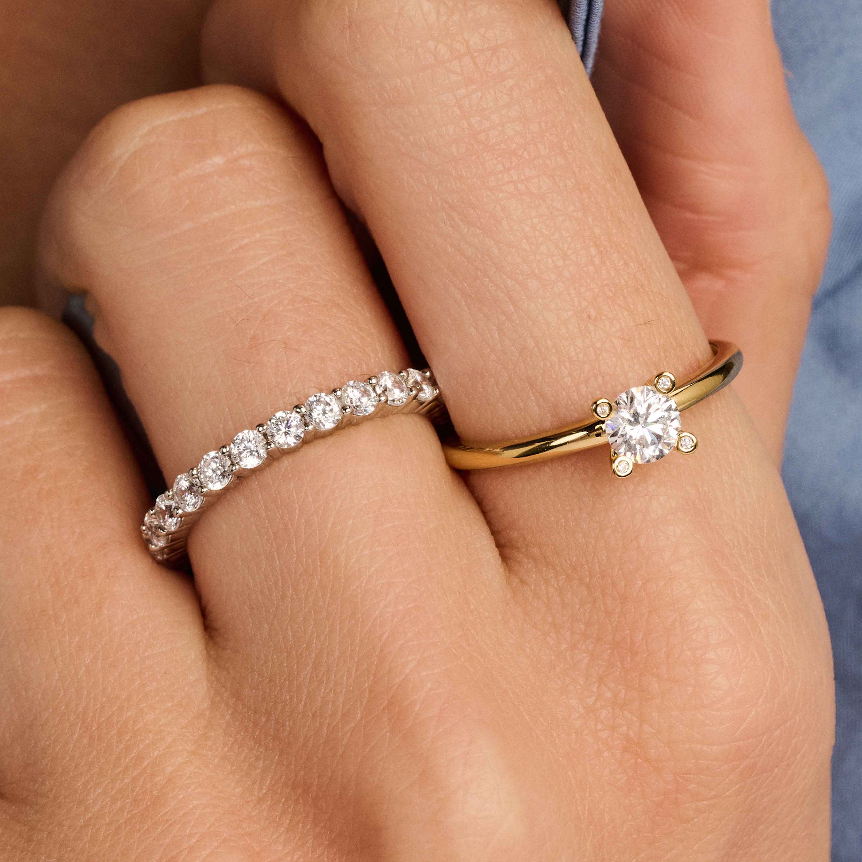 Classic Zirkonia Ring 5mm - Image 9