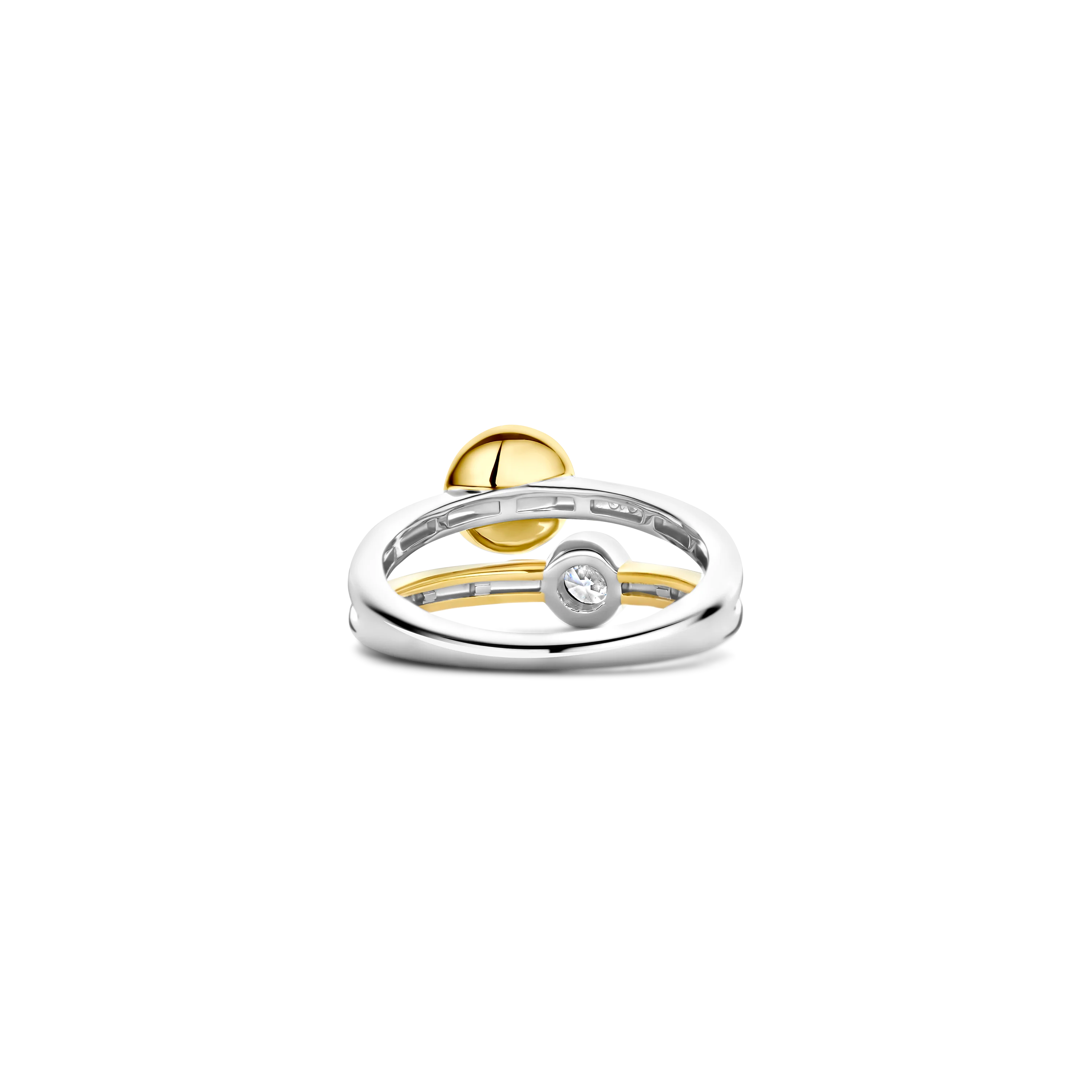 Double Zirkonia Parel Ring - Image 3
