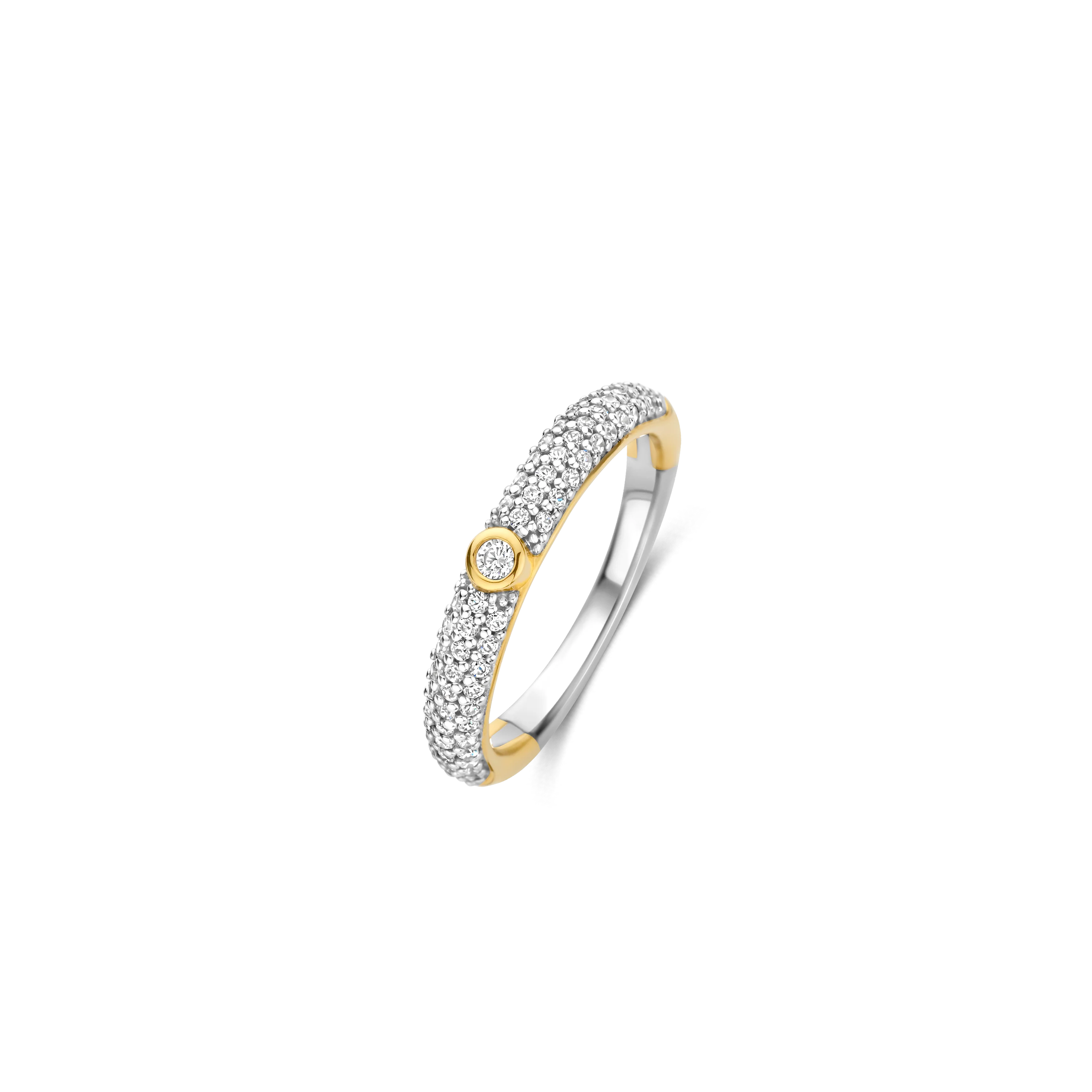 Zirkonia Ring met steen