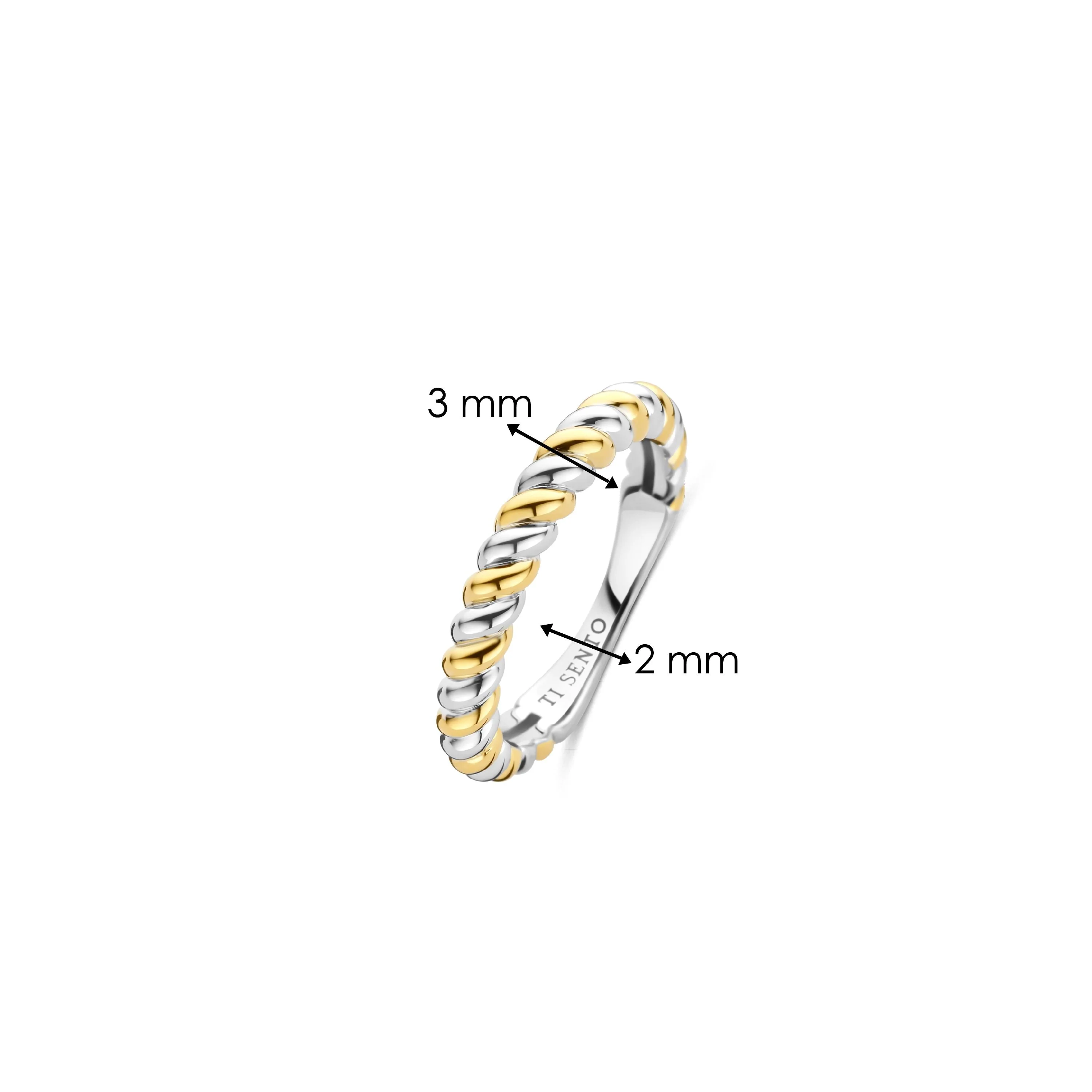 Twisted Bicolor Ring - S model - Image 4
