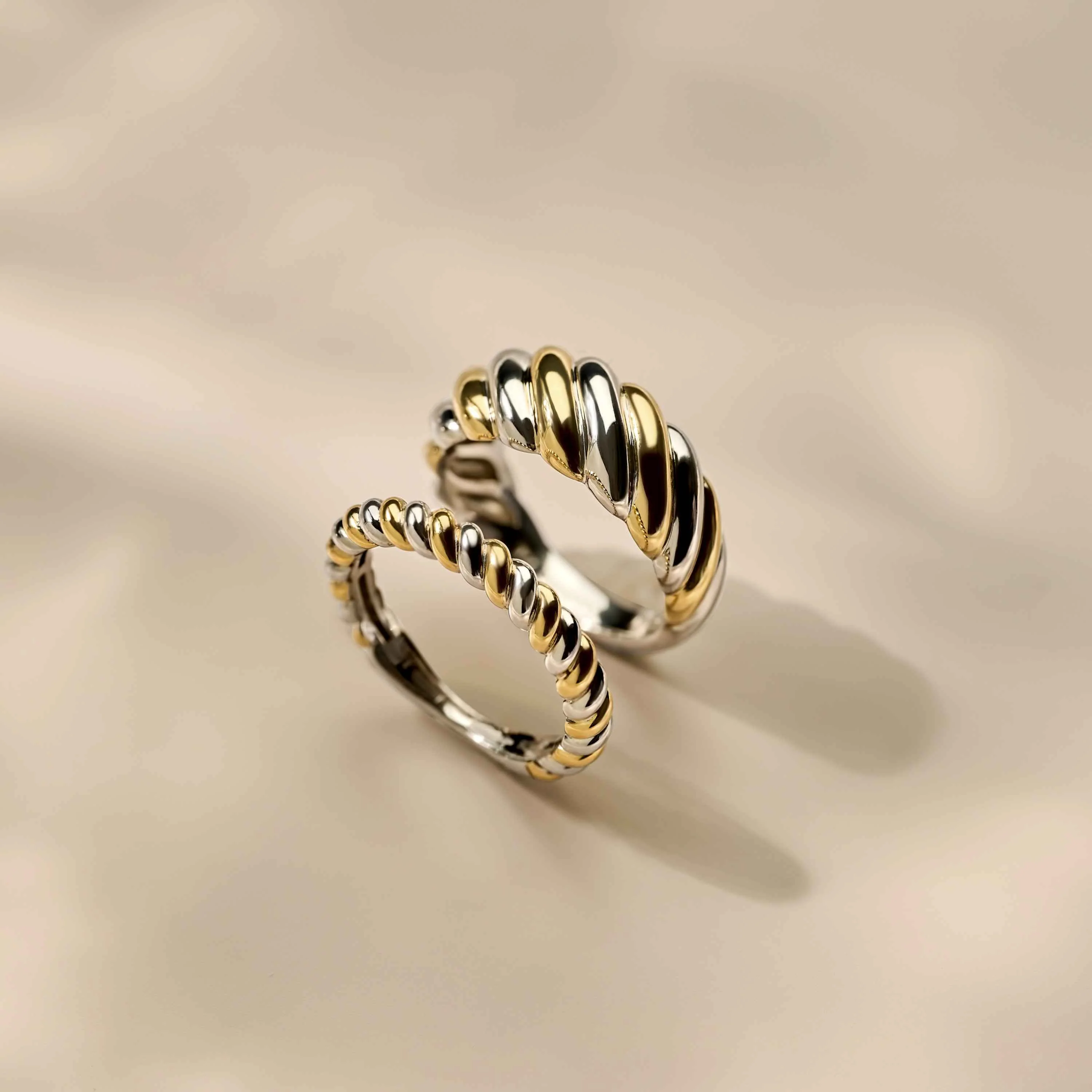 Twisted Bicolor Ring - L model - Image 10