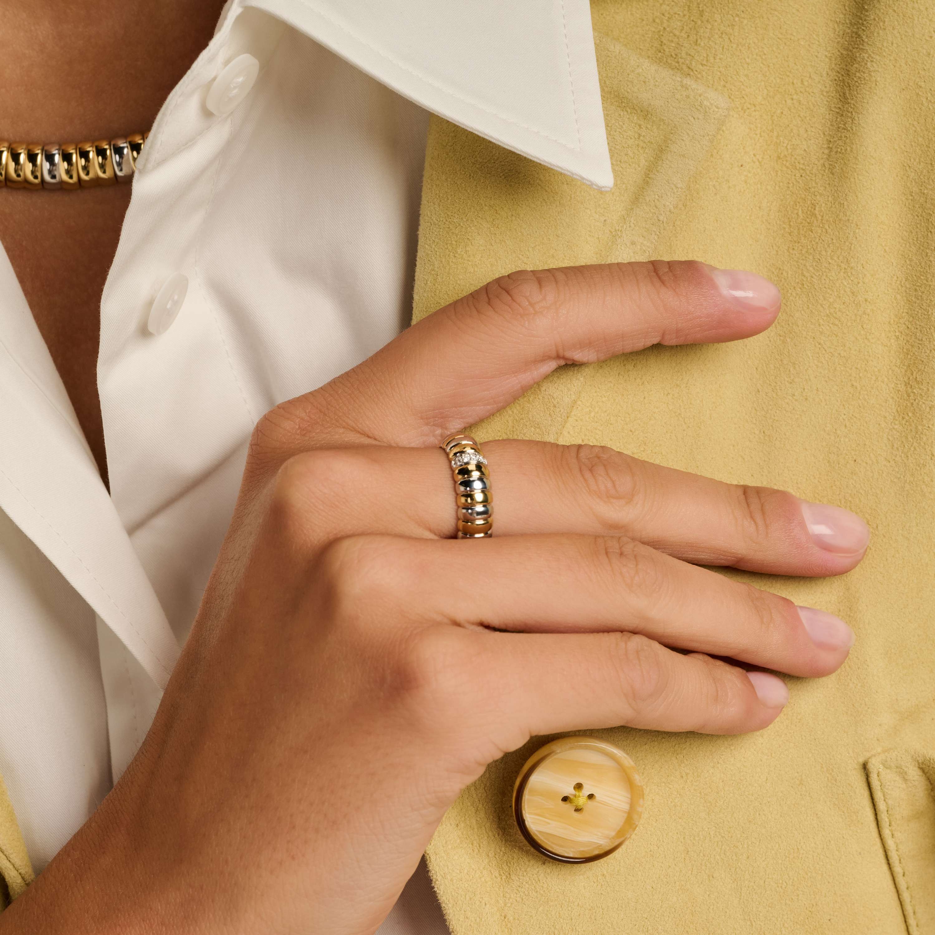 Vintage Bicolor Ring - Image 7