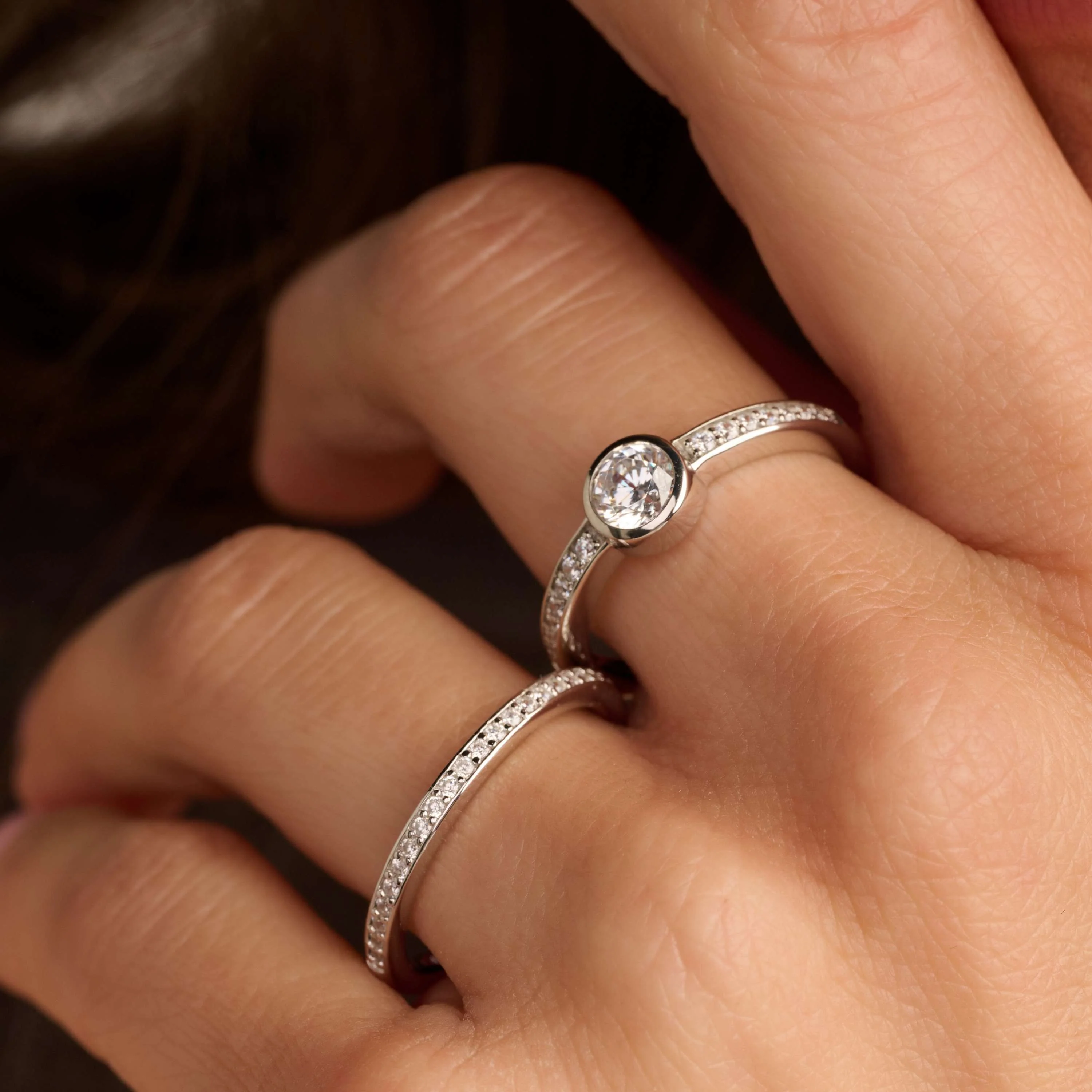Classic Ronde Zirkonia Ring - Image 7