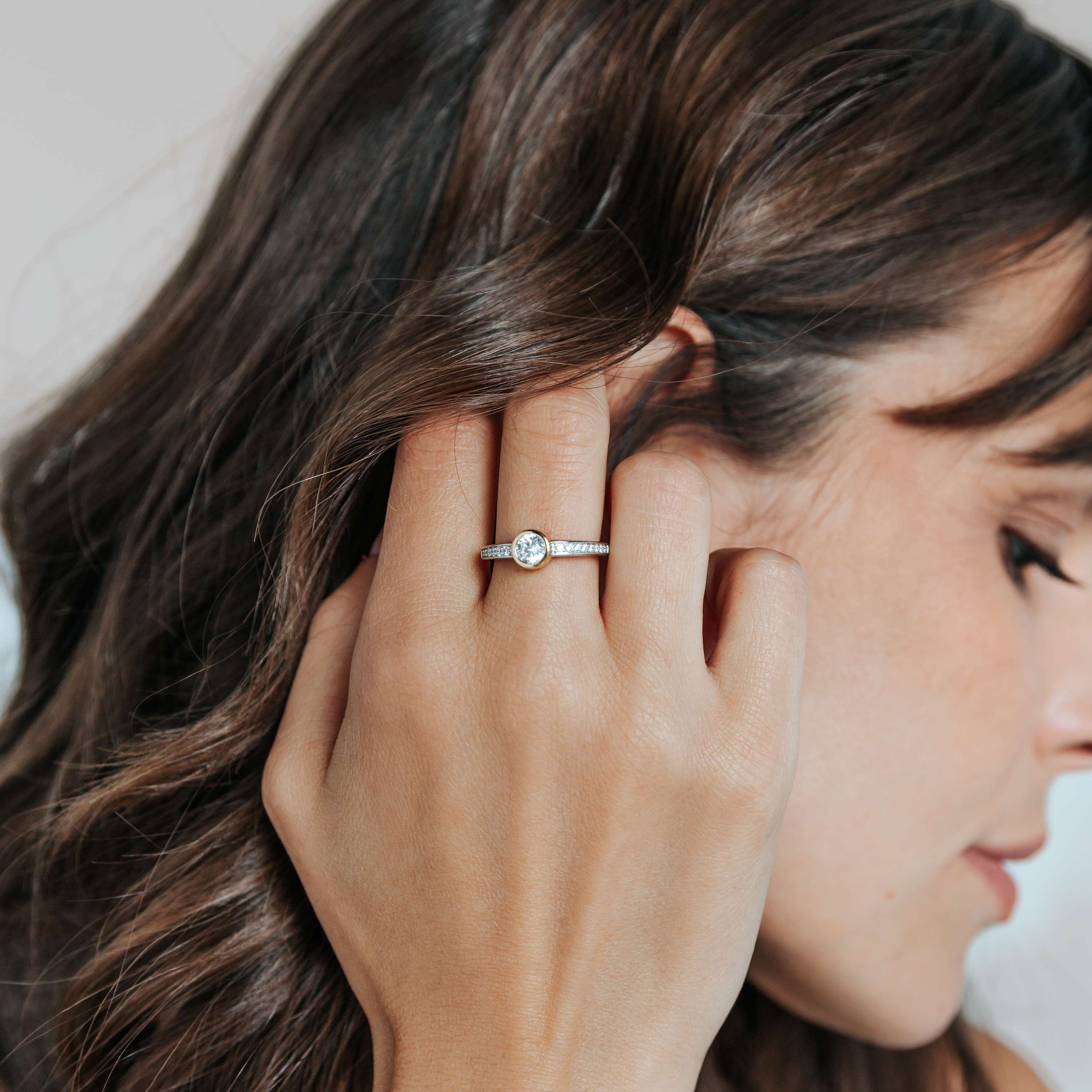 Classic Ronde Zirkonia Ring - Image 6