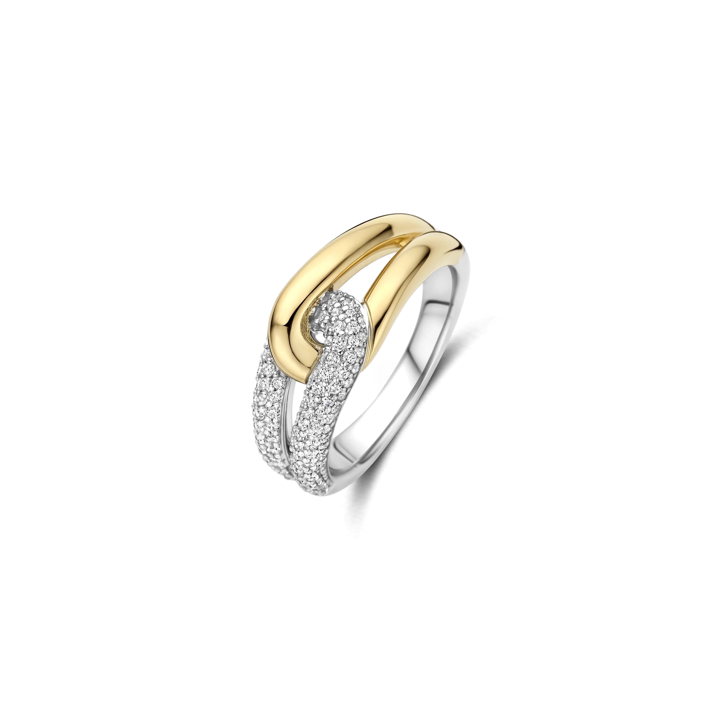 Zirkonia Connected Ring