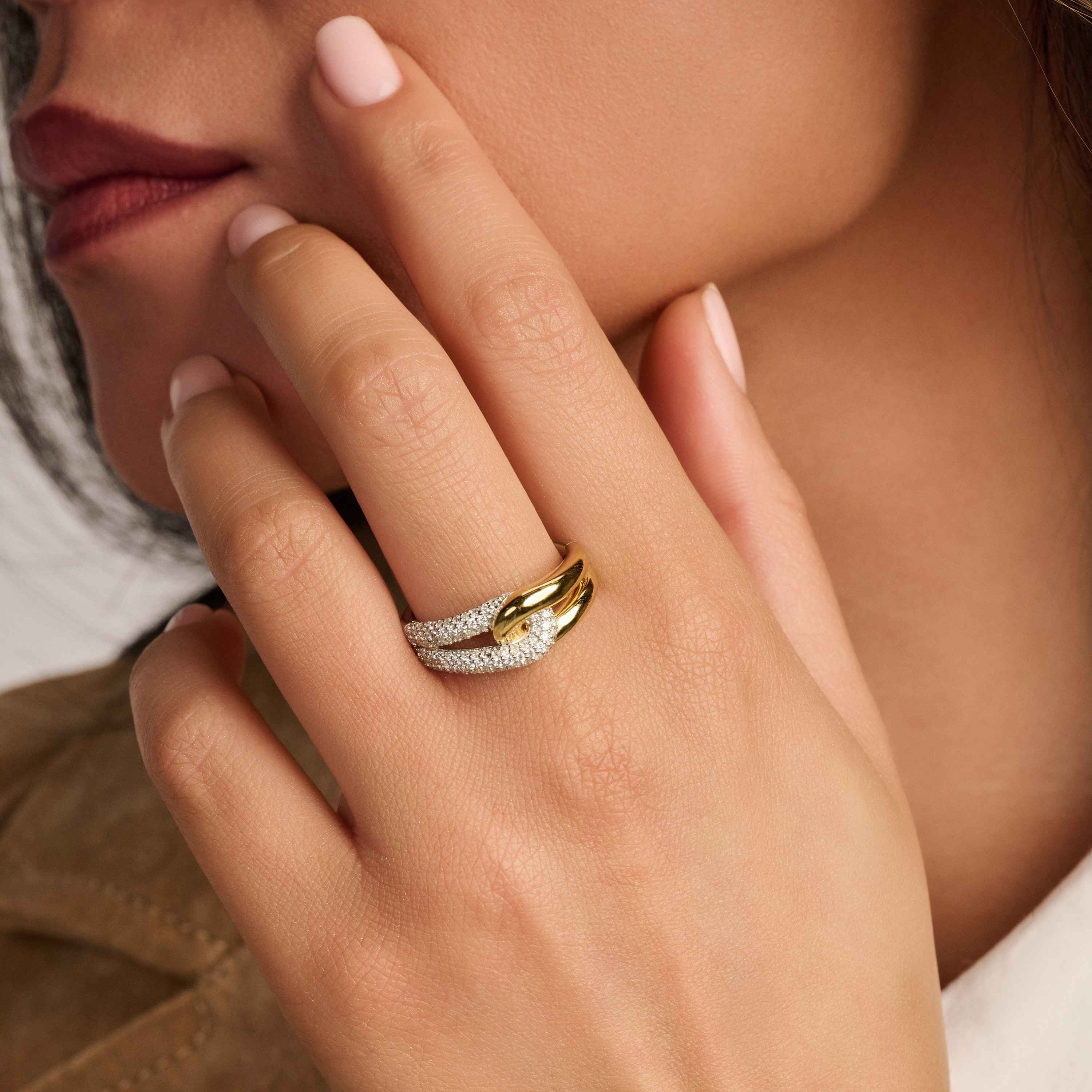 Zirkonia Connected Ring - Image 8