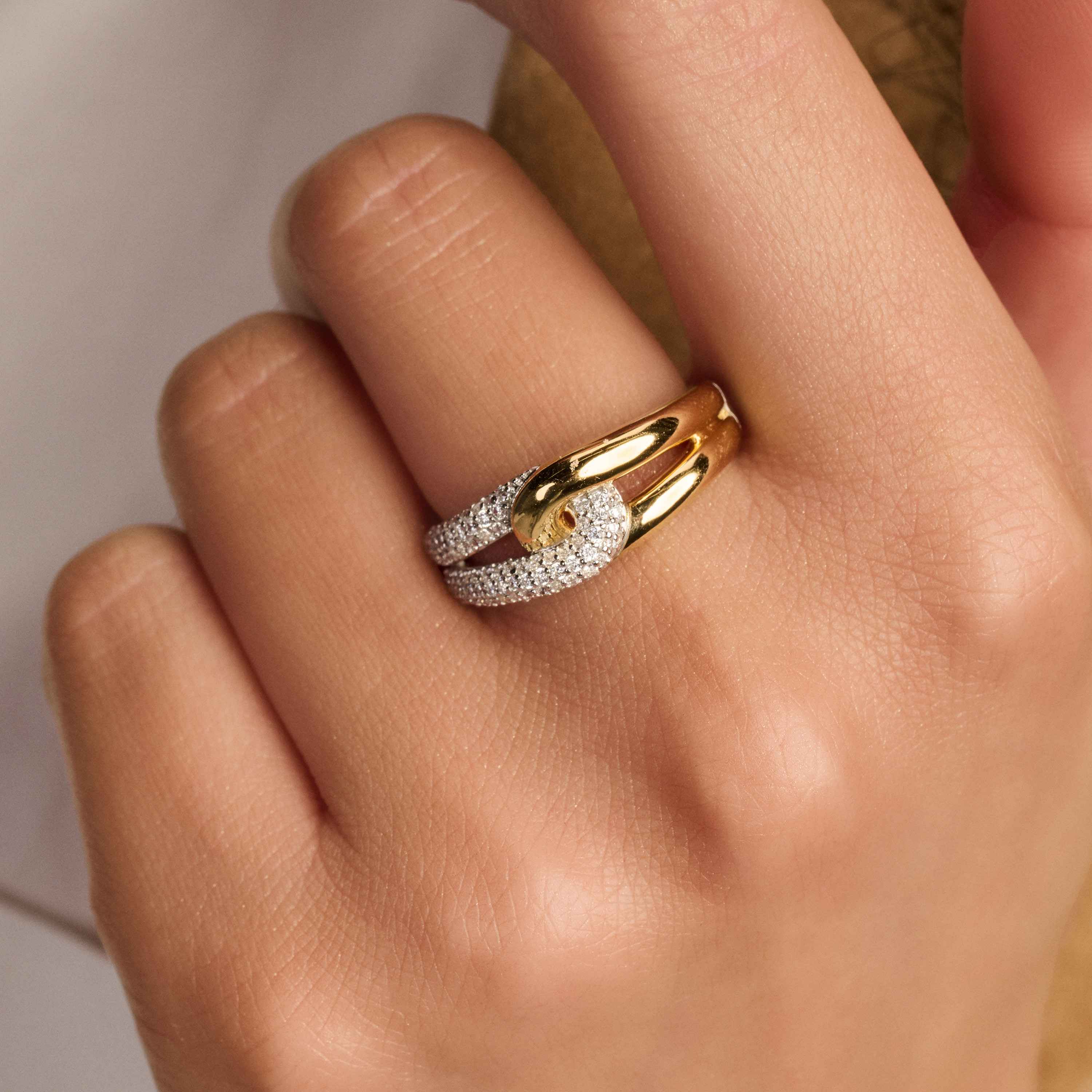 Zirkonia Connected Ring - Image 9