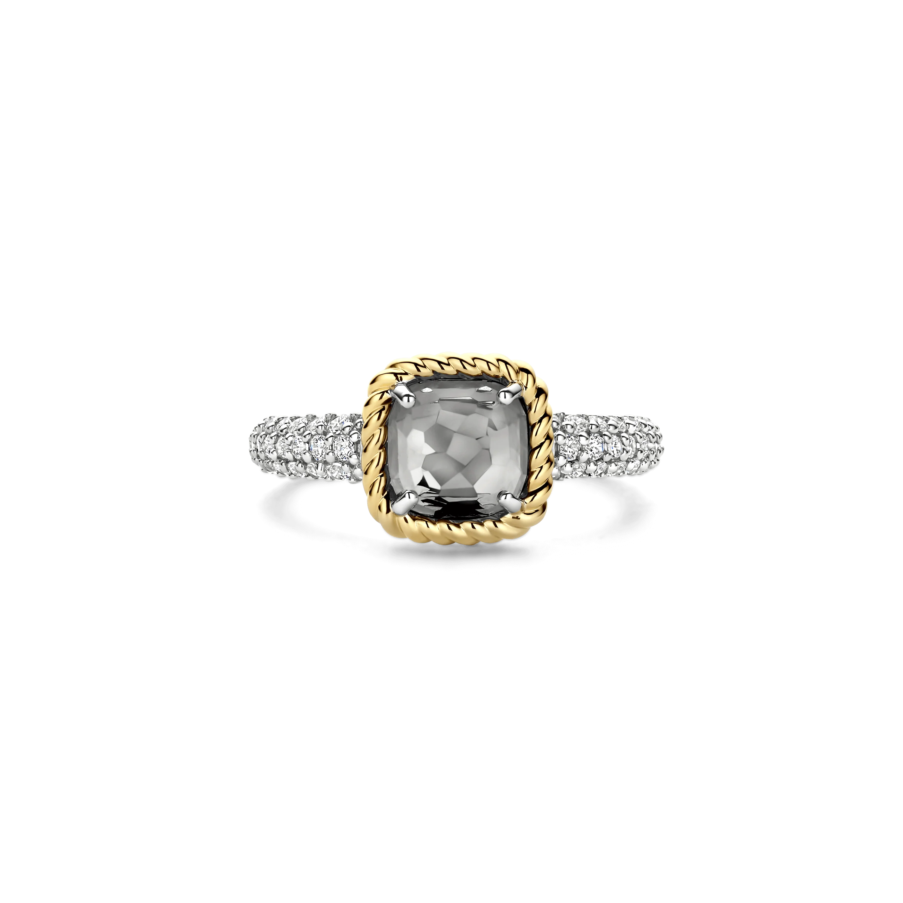Grijze Zirkonia Cushion Ring - Image 3