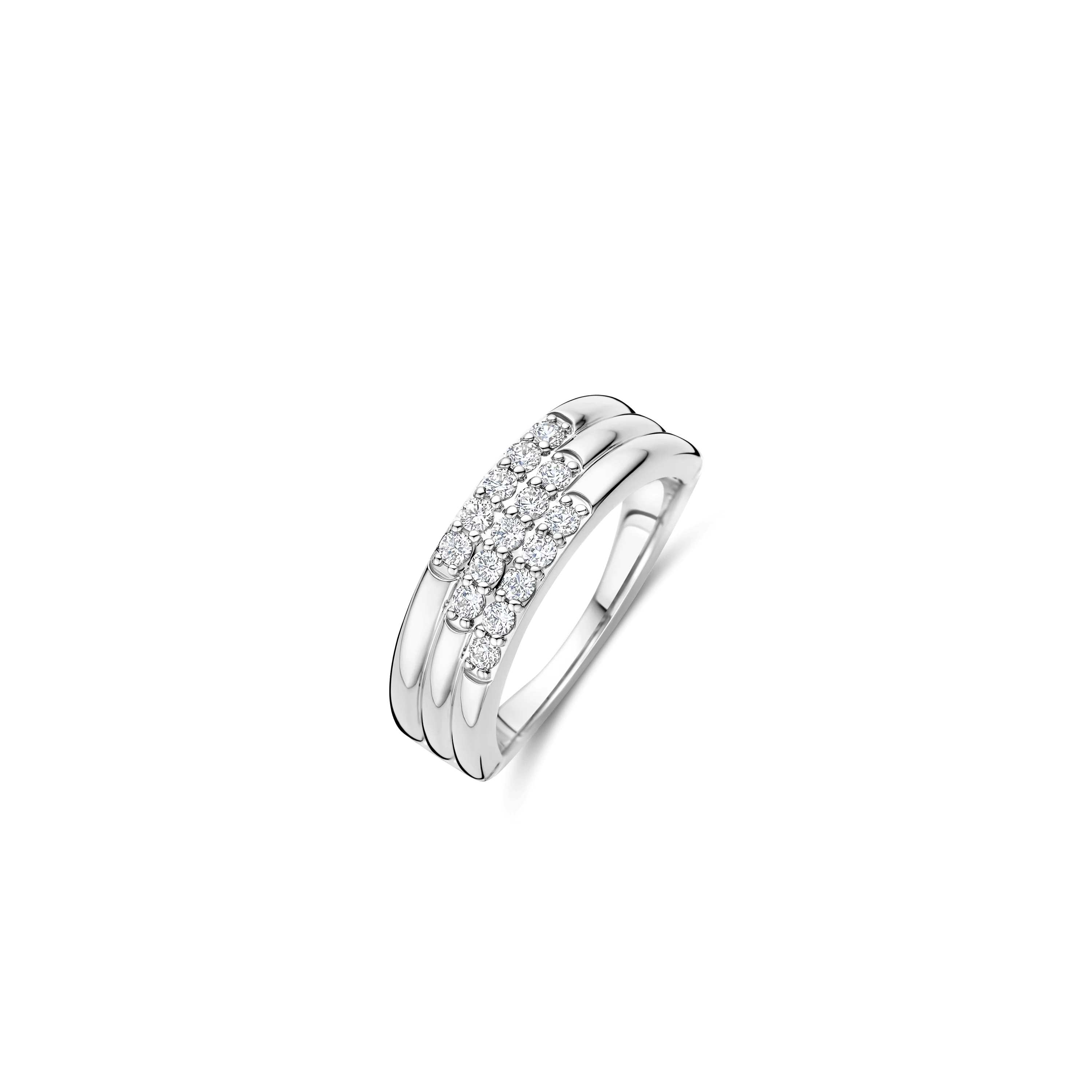 Stardust Zirkonia Layered Ring - M model