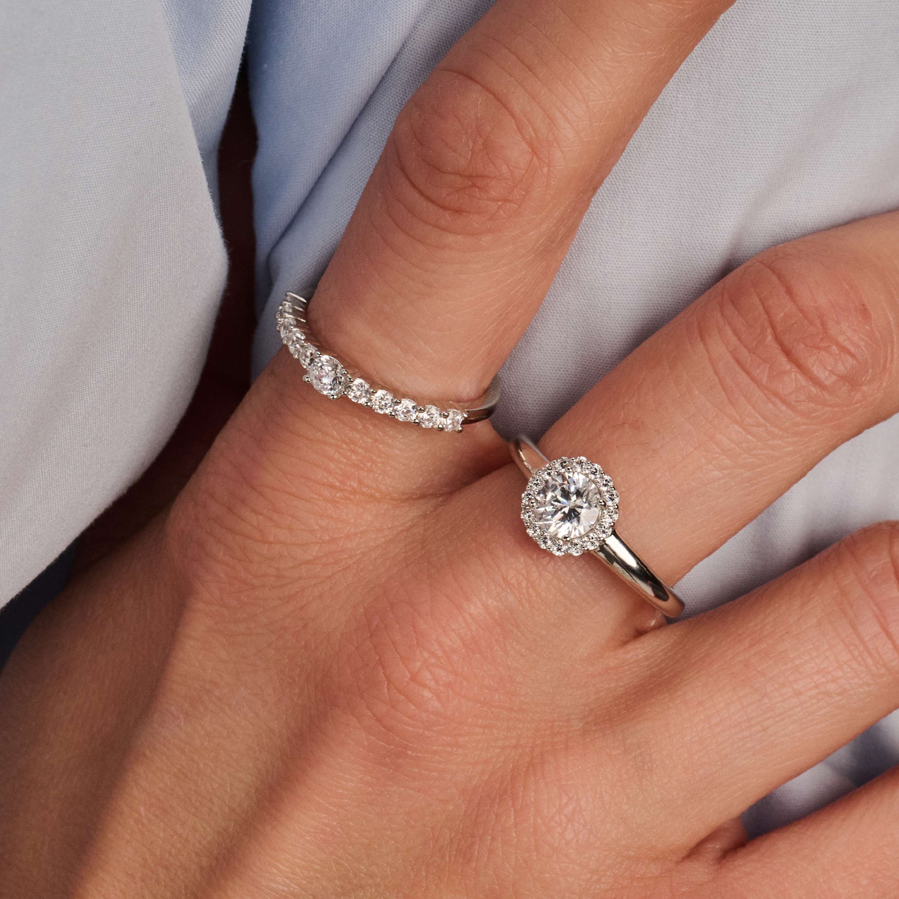 Classic Zirkonia Ring Rond - Image 7