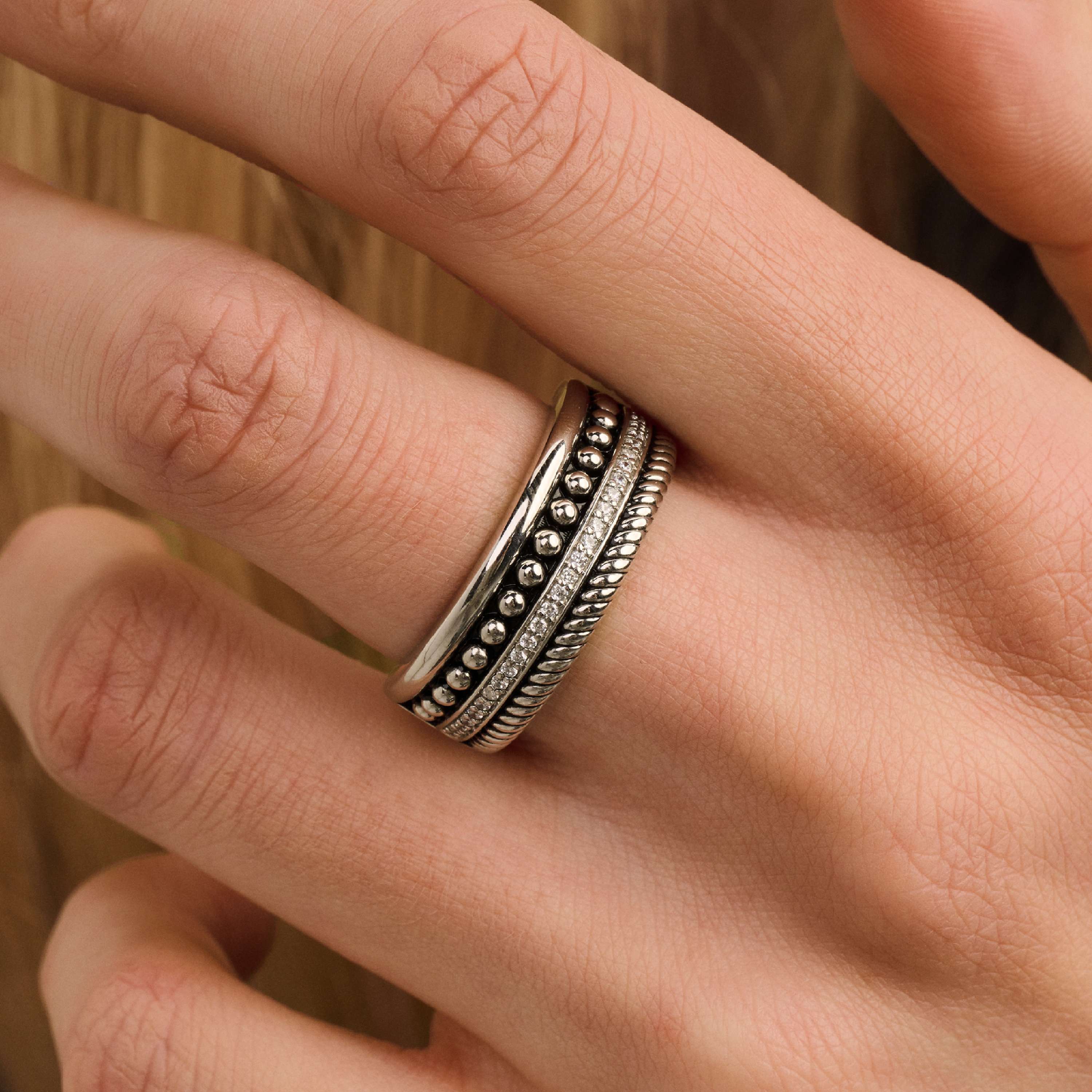 Structure Ring Zilver - Image 5