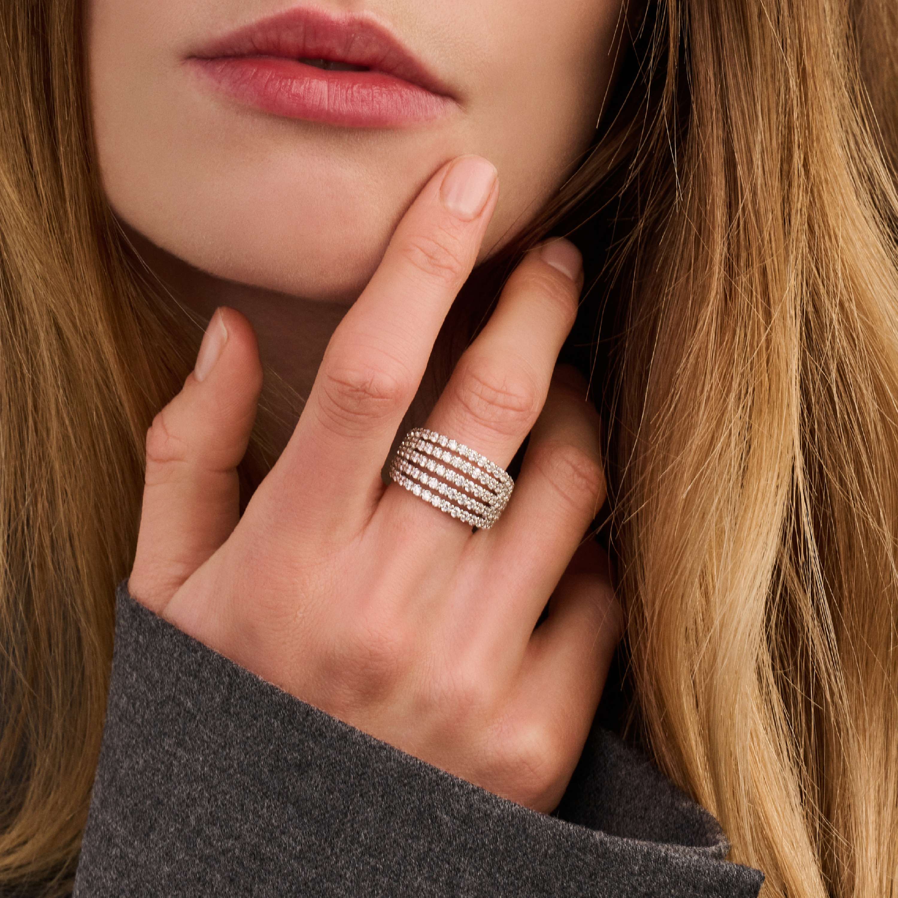 Stardust Zirkonia Ring - L model - Image 6