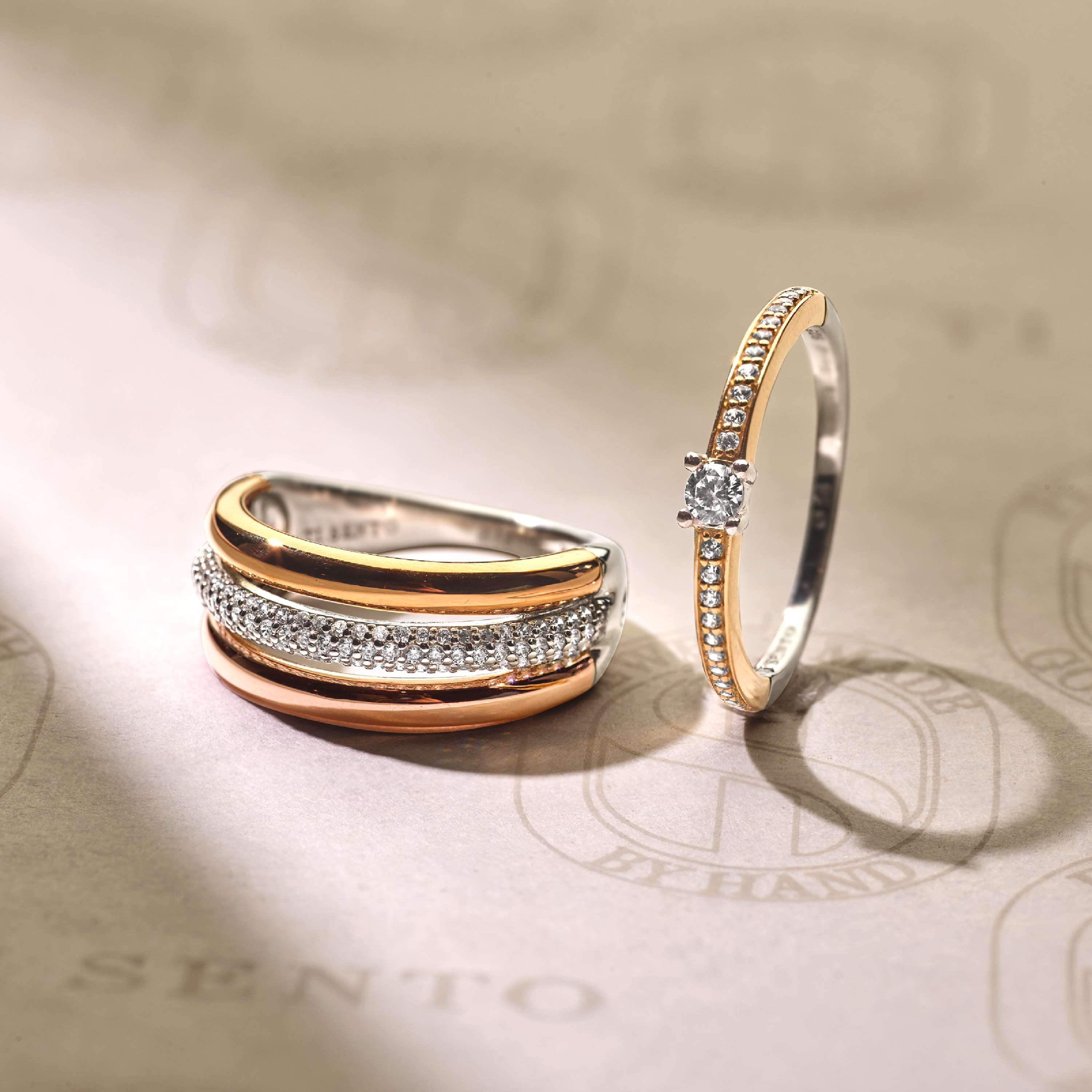 Tricolor Zirkonia Ring - Image 8
