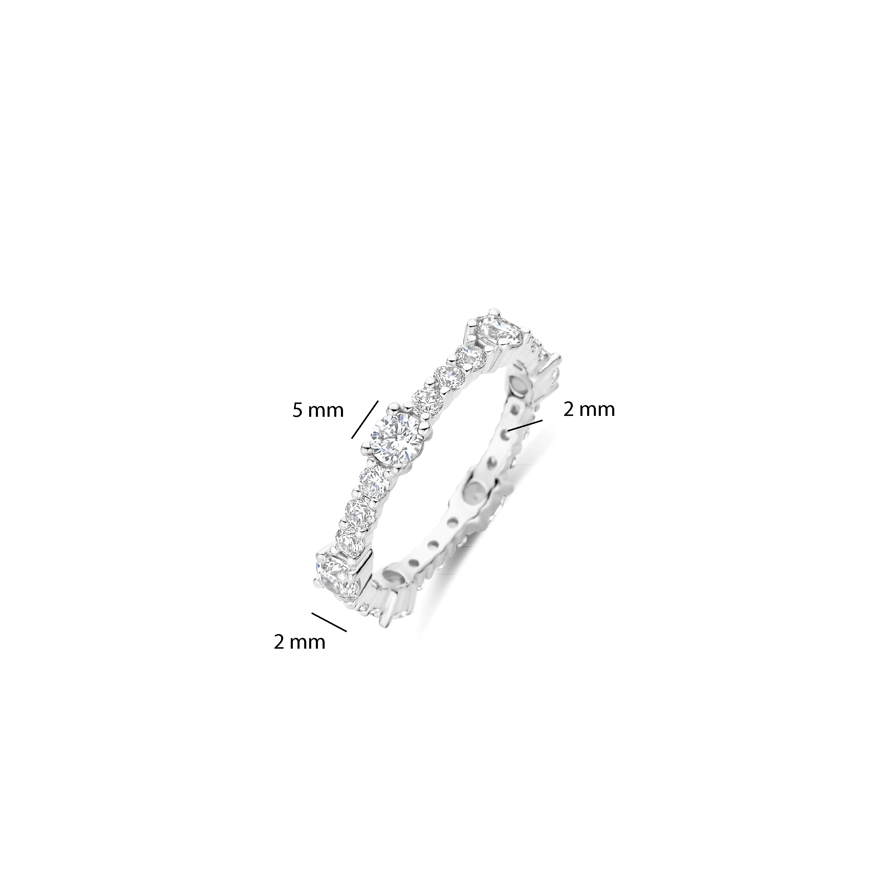 Eternity Tennis Ring - Image 4