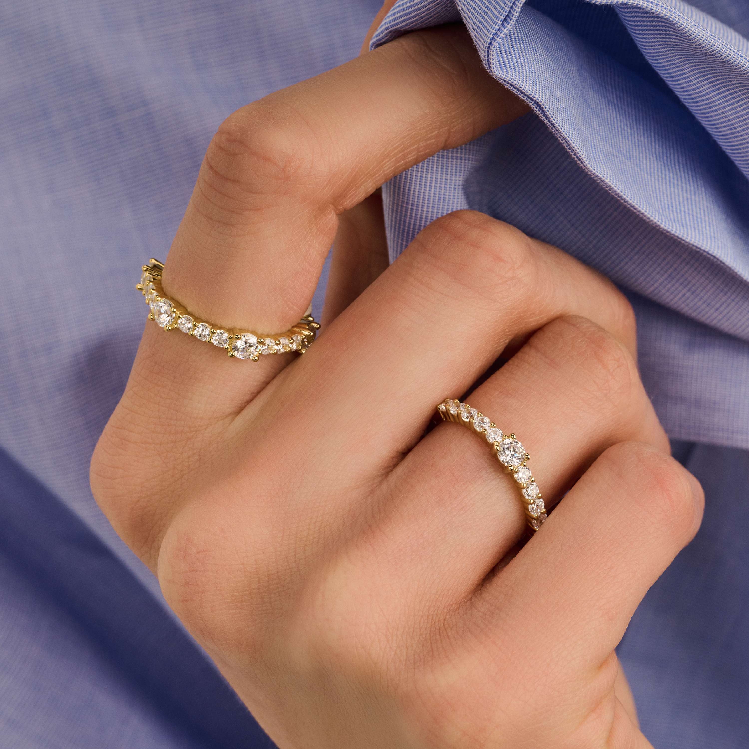Eternity Tennis Ring - Image 5