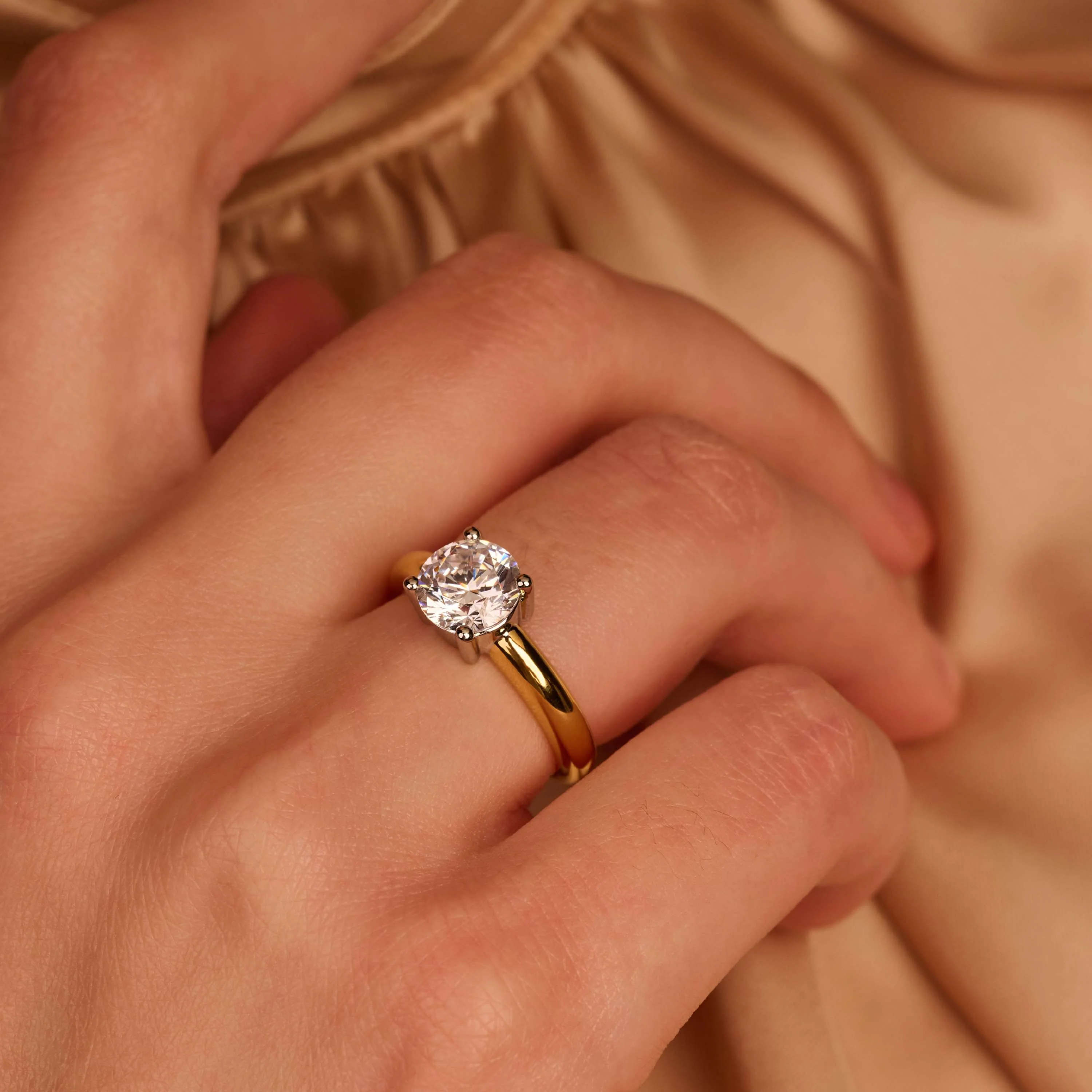 Classic Zirkonia Ring 8mm - Image 5