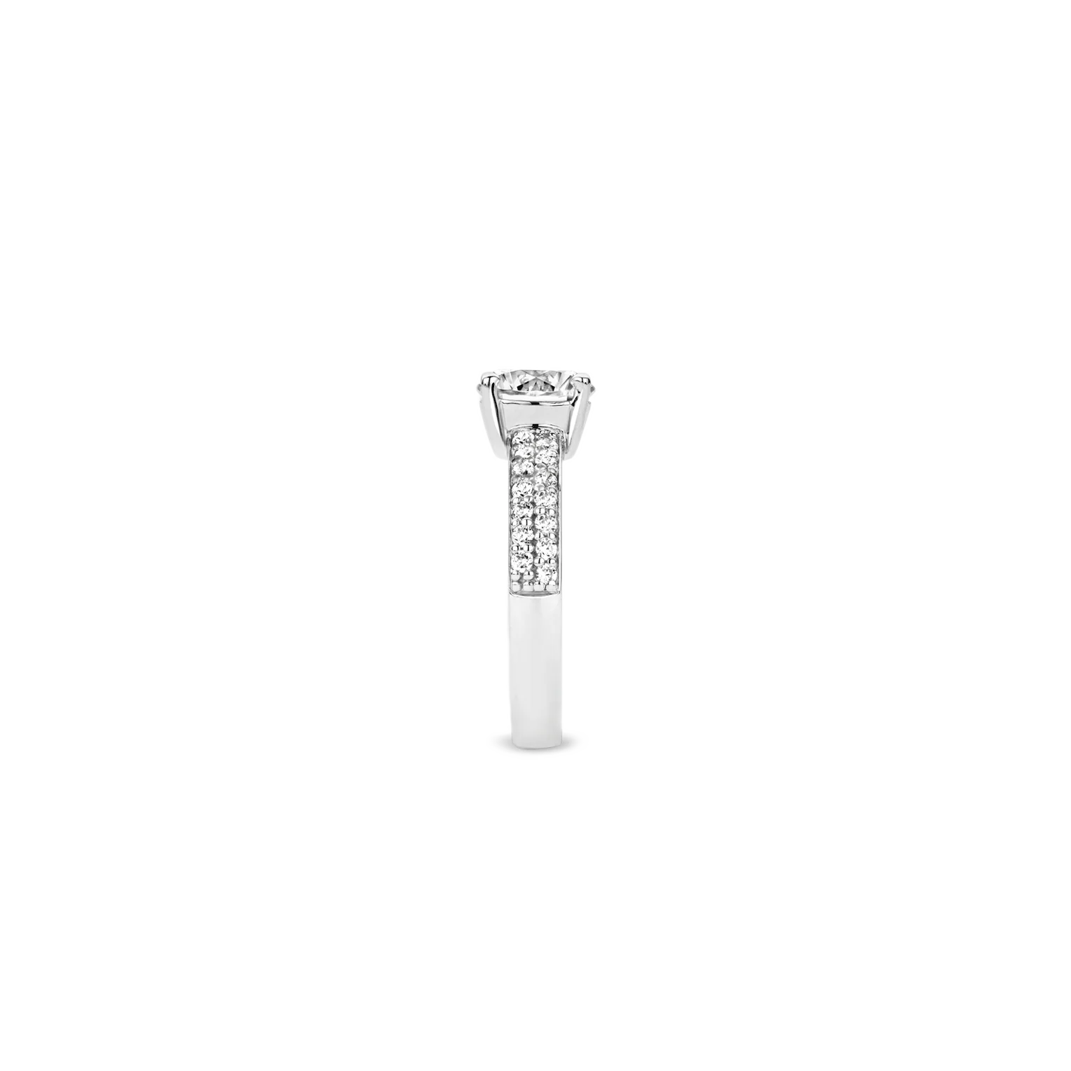 Classic Zirkonia Ring met steen - Image 5