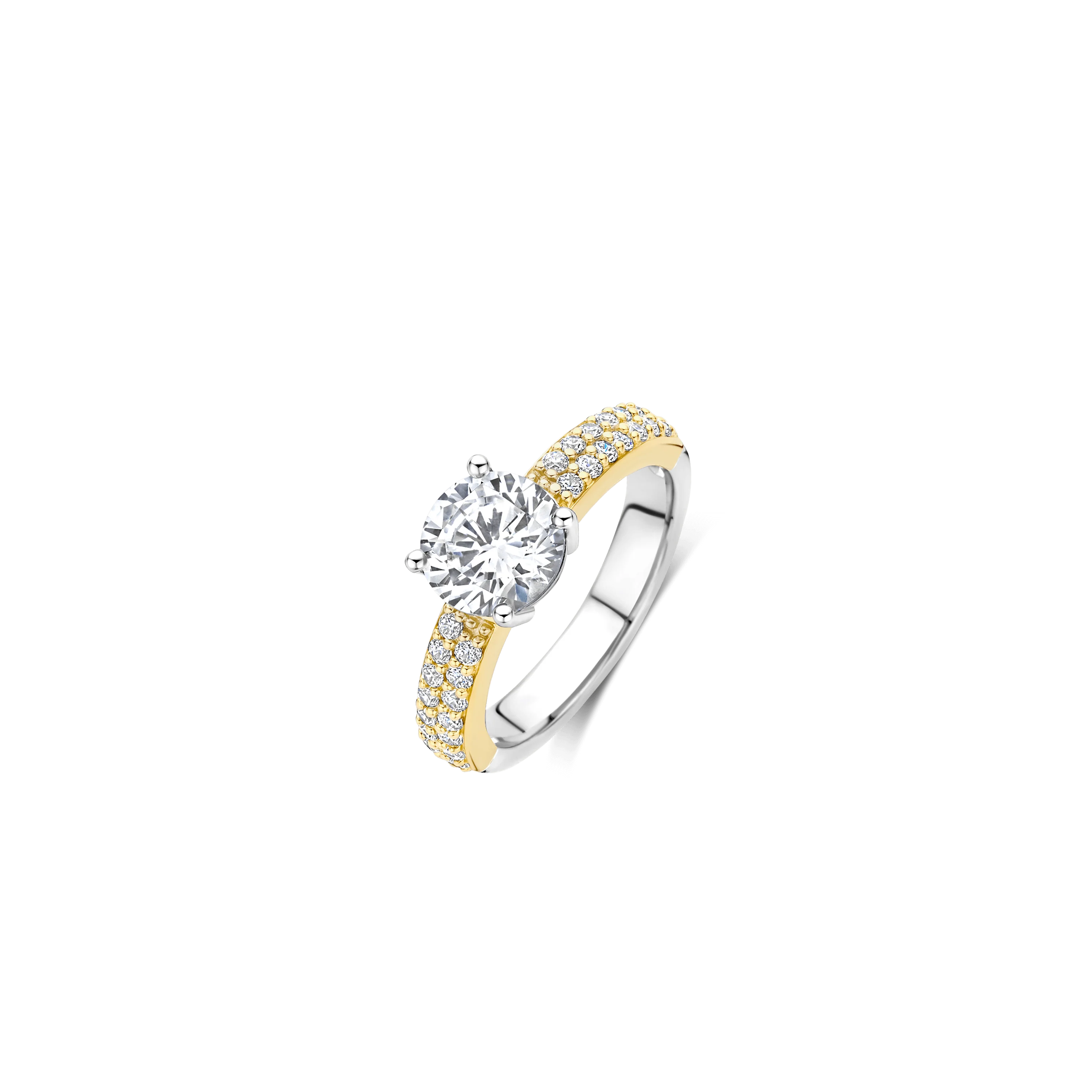 Classic Zirkonia Ring met steen
