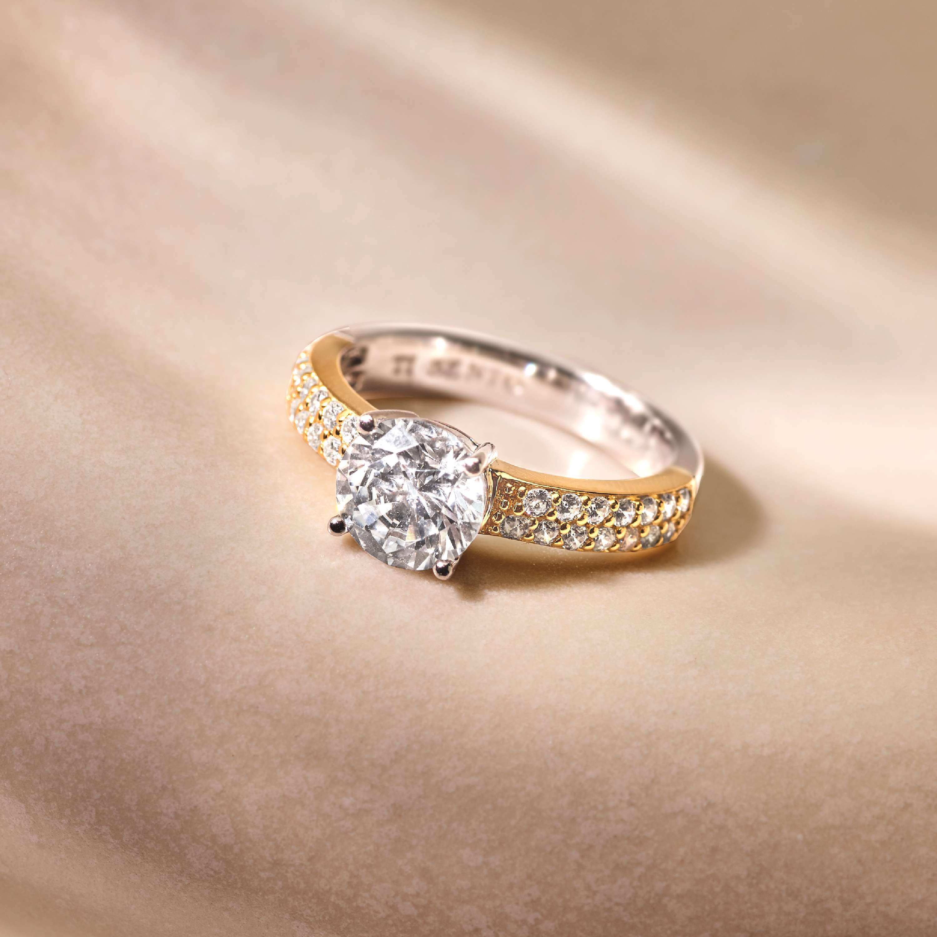 Classic Zirkonia Ring met steen - Image 8