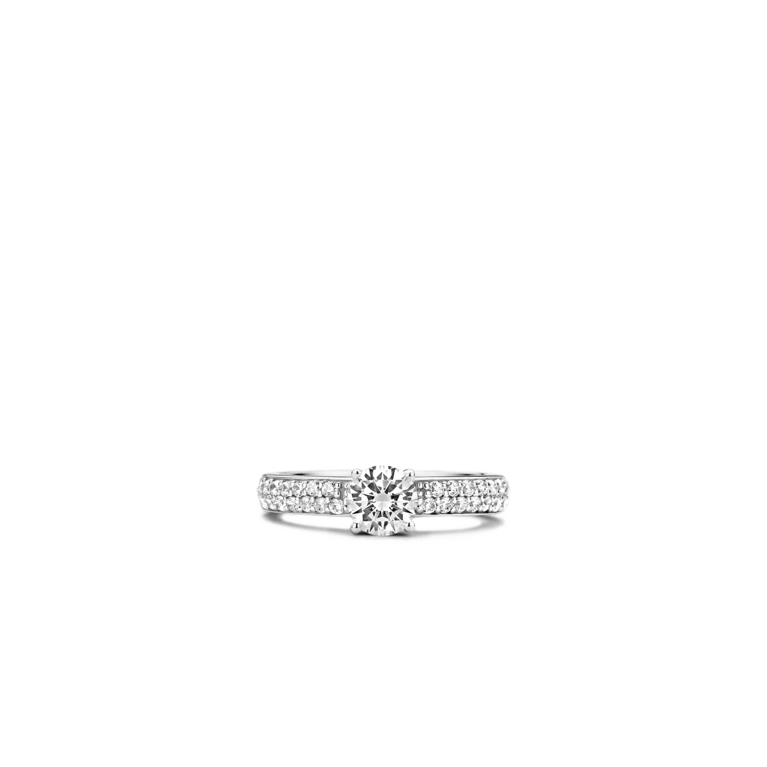 Classic Zirkonia Ring met steen - Image 3