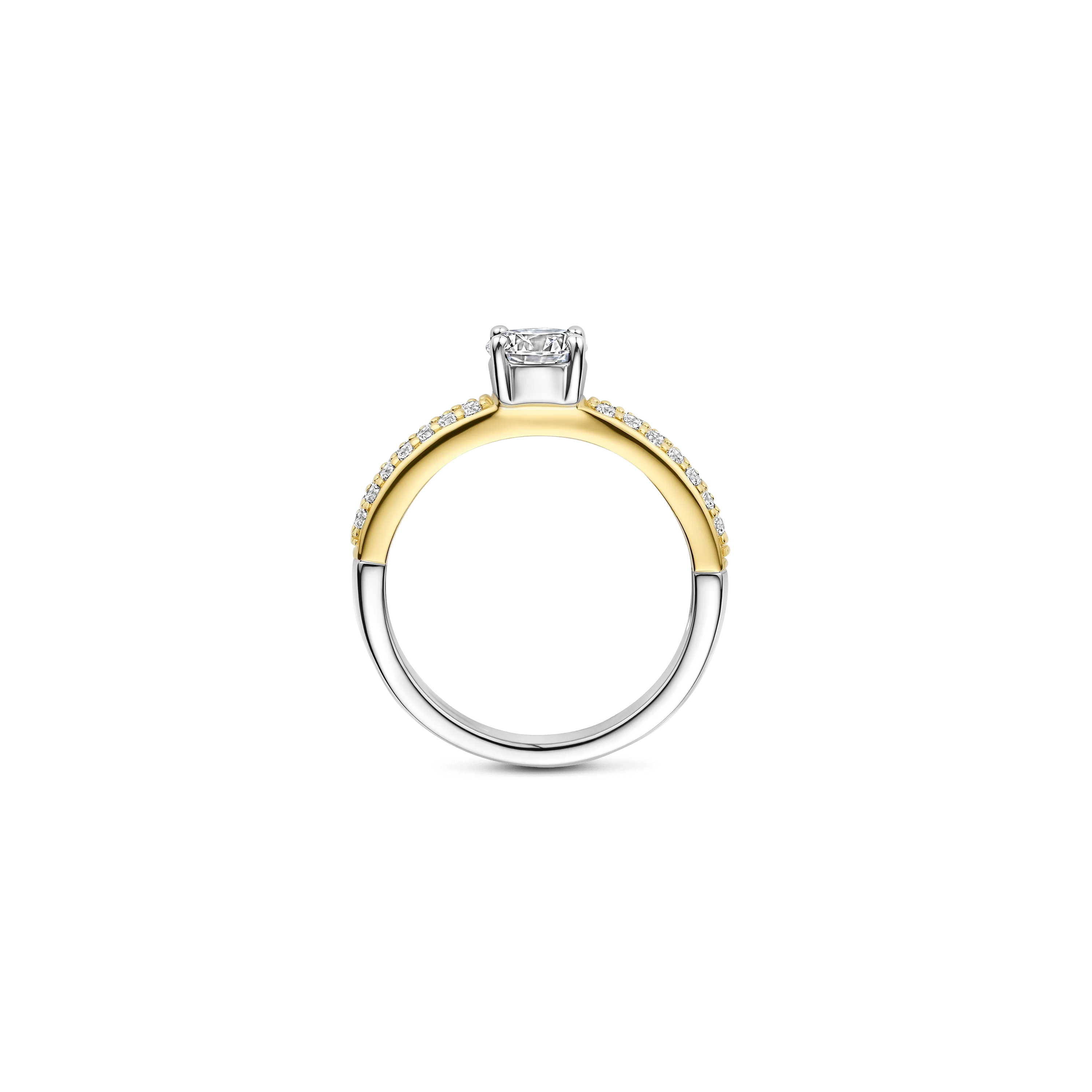 Classic Zirkonia Ring met steen - Image 3