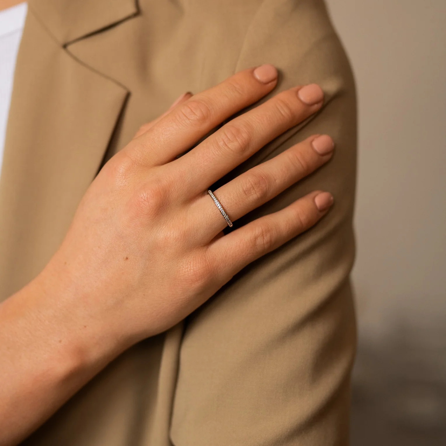 Dunne Zirkonia Ring - Image 4